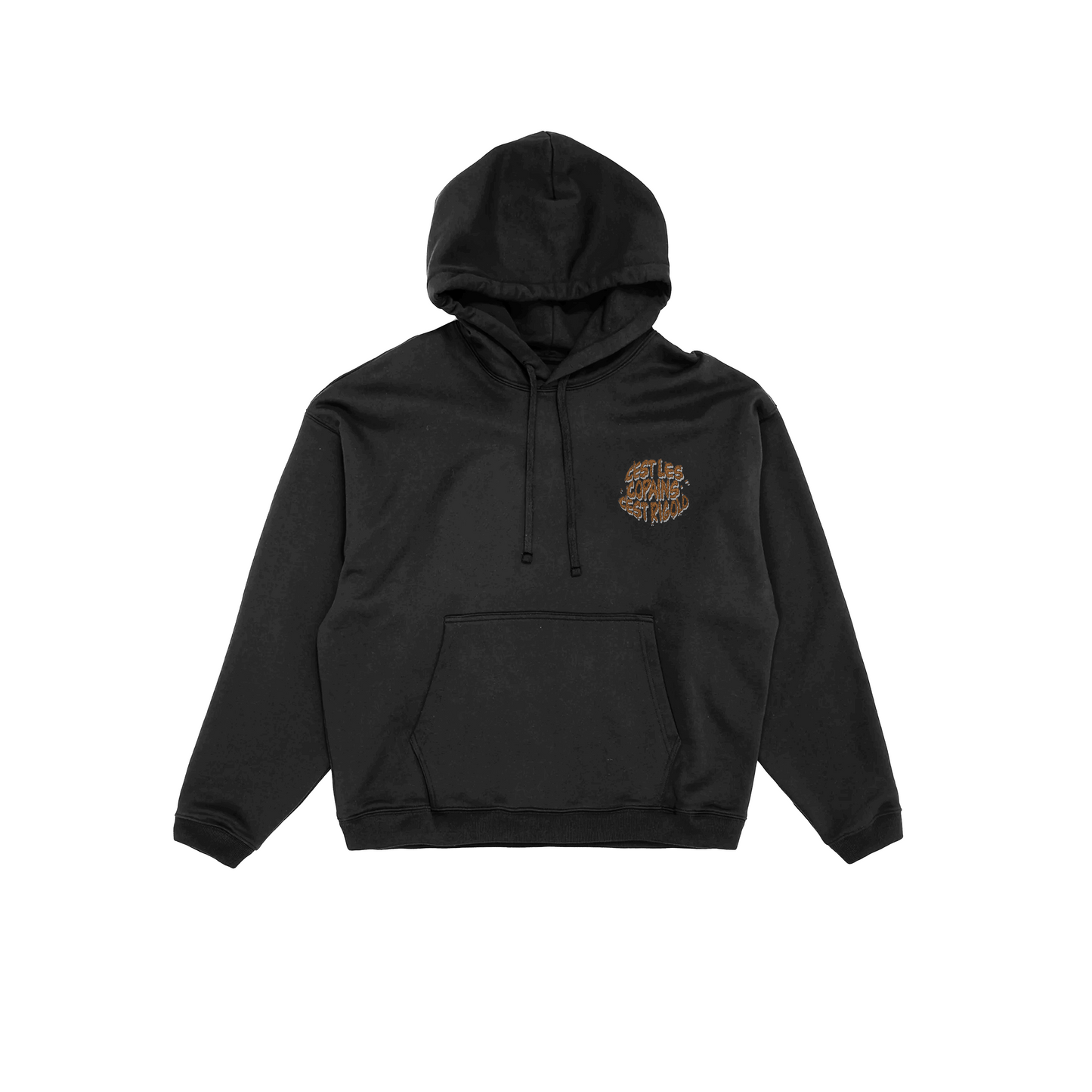 Hoodie Noir Caca petit logo