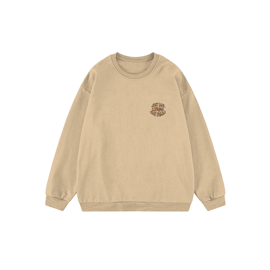 Pull Sable Caca petit logo