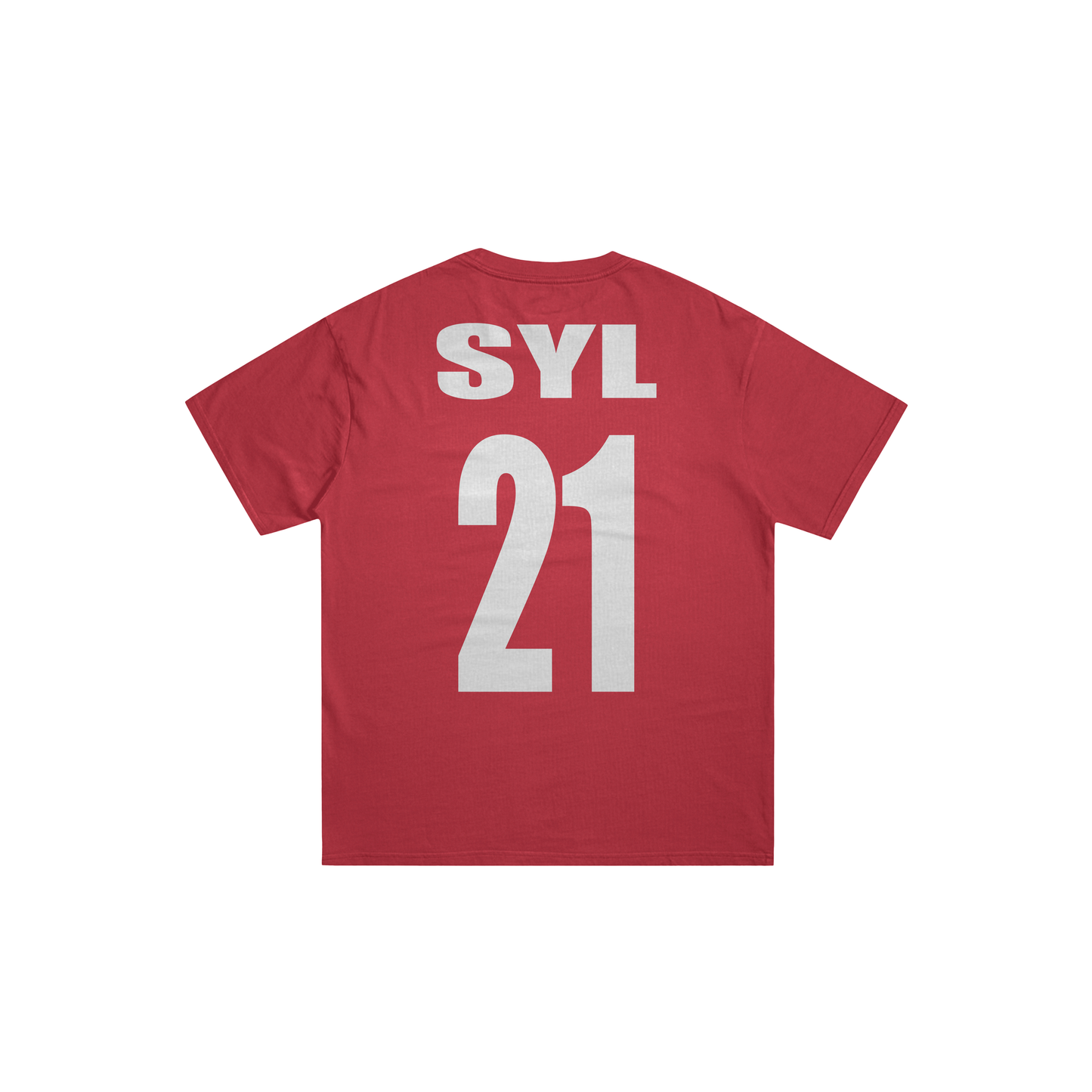 Tee-shirt rouge tricolore